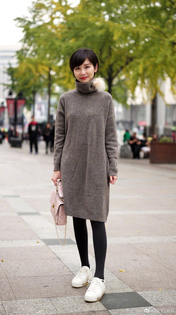 一起聊聊打底裤袜的搭配技巧之【低帮鞋篇】