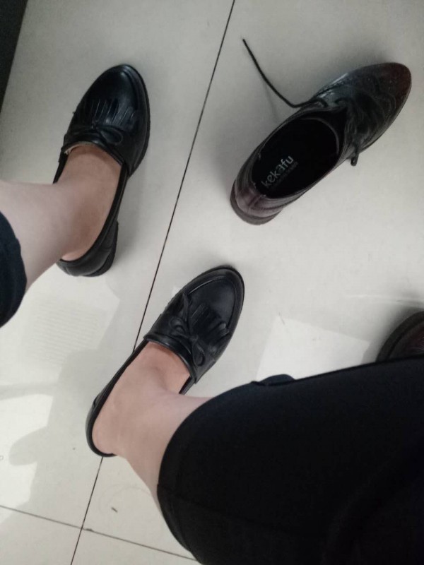 脚背太低怎么办?海星家鞋子已收到